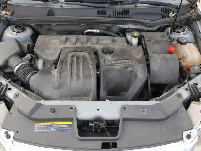 1G2AS18H197281278 - 2009 PONTIAC G5 SILVER photo 7