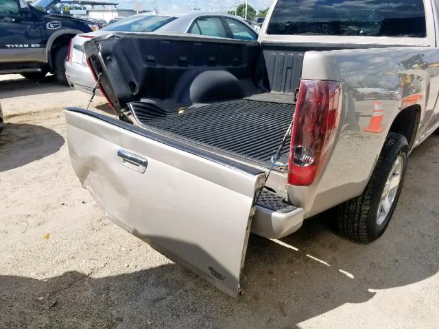 1GCCS199598122396 - 2009 CHEVROLET COLORADO SILVER photo 9