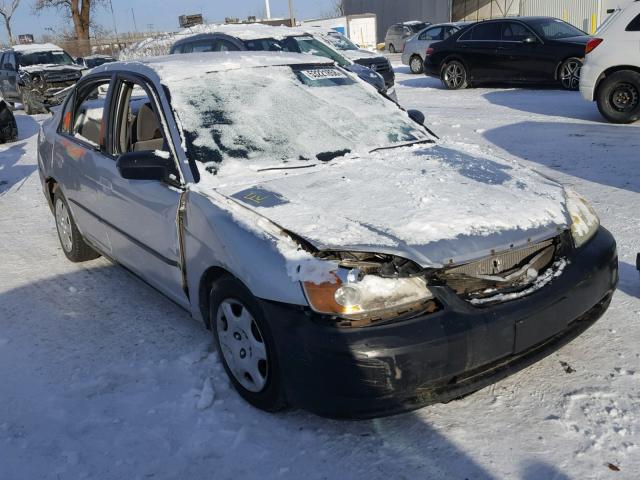 2HGES16463H917719 - 2003 HONDA CIVIC DX SILVER photo 1