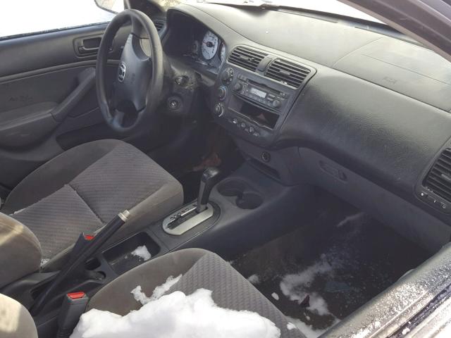 2HGES16463H917719 - 2003 HONDA CIVIC DX SILVER photo 5