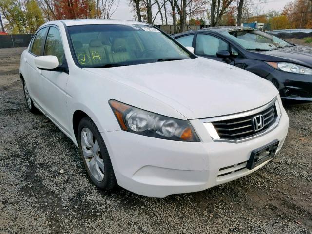 1HGCP26819A040422 - 2009 HONDA ACCORD EXL WHITE photo 1