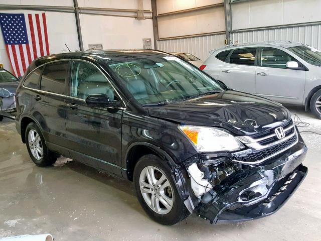 5J6RE3H7XBL049567 - 2011 HONDA CR-V EXL BLACK photo 1