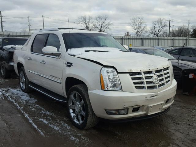 3GYFK62858G130674 - 2008 CADILLAC ESCALADE E WHITE photo 1