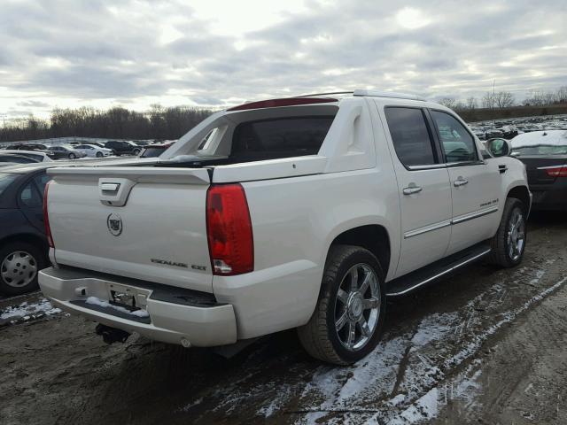 3GYFK62858G130674 - 2008 CADILLAC ESCALADE E WHITE photo 4