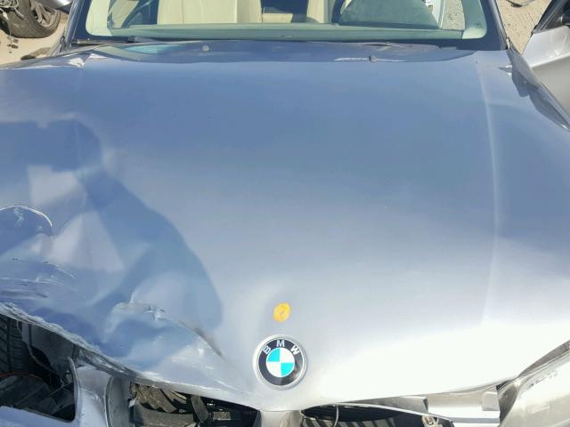 WBAUP9C54BVL89639 - 2011 BMW 128 I SILVER photo 7