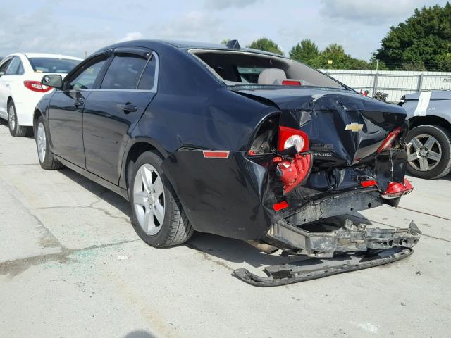 1G1ZB5E05CF151238 - 2012 CHEVROLET MALIBU LS 黑色 照片 3