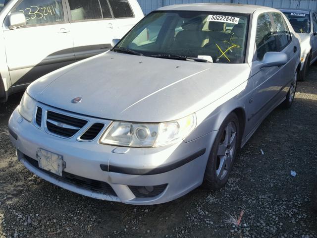 YS3EH49G143015805 - 2004 SAAB 9-5 AERO GRAY photo 2