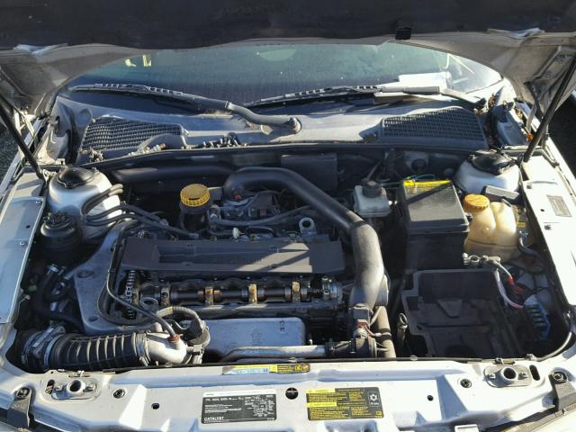 YS3EH49G143015805 - 2004 SAAB 9-5 AERO GRAY photo 7