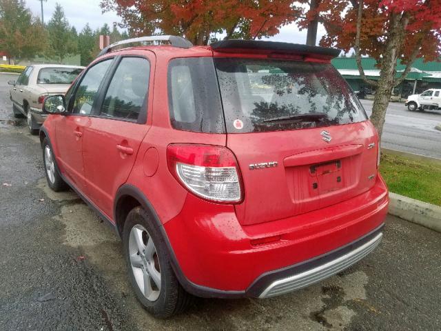 JS2YB417185101066 - 2008 SUZUKI SX4 TOURIN RED photo 3