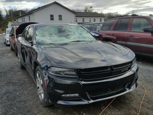 2C3CDXJG7GH183445 - 2016 DODGE CHARGER SX BLACK photo 1