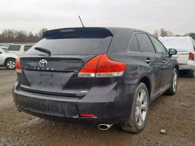 4T3BK11A59U003971 - 2009 TOYOTA VENZA BASE BLACK photo 4