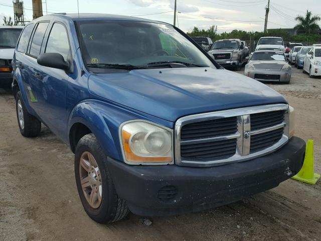 1D4HD38K55F512634 - 2005 DODGE DURANGO ST BLUE photo 1