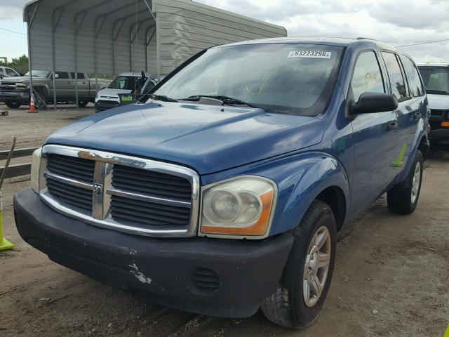 1D4HD38K55F512634 - 2005 DODGE DURANGO ST BLUE photo 2