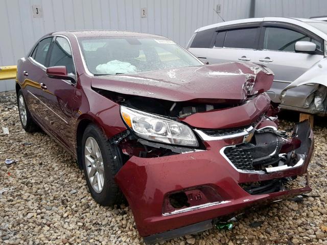 1G11C5SL4FF103002 - 2015 CHEVROLET MALIBU 1LT BURGUNDY photo 1