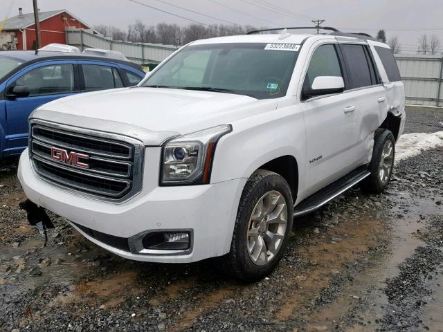 1GKS2AKC6GR251258 - 2016 GMC YUKON SLE WHITE photo 2