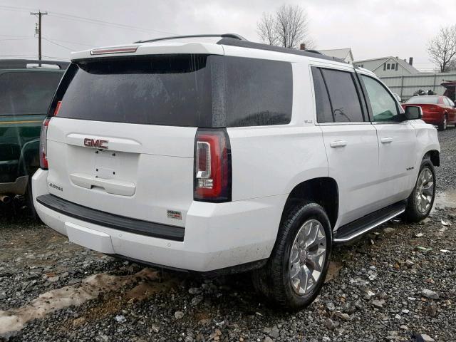 1GKS2AKC6GR251258 - 2016 GMC YUKON SLE WHITE photo 4