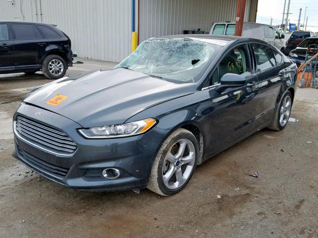 3FA6P0G78GR155811 - 2016 FORD FUSION S CHARCOAL photo 2