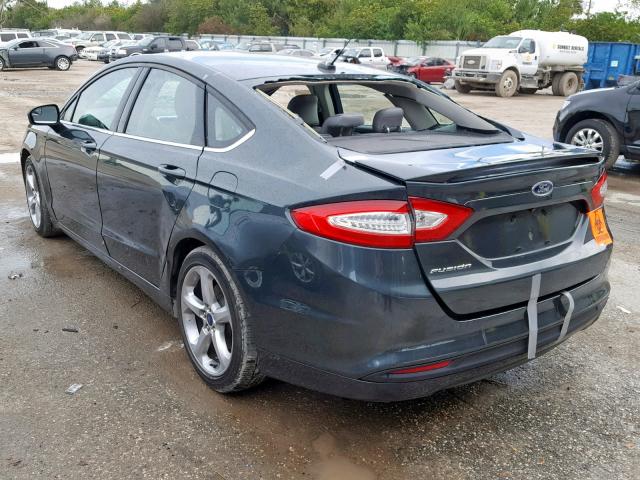 3FA6P0G78GR155811 - 2016 FORD FUSION S CHARCOAL photo 3