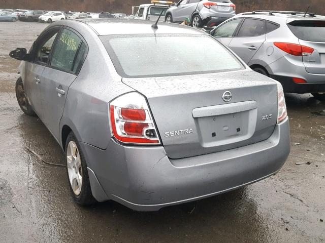 3N1AB61E47L653099 - 2007 NISSAN SENTRA 2.0 GRAY photo 3