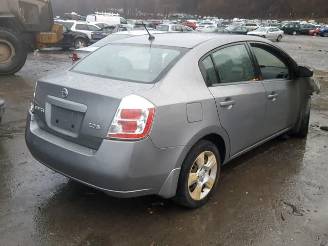 3N1AB61E47L653099 - 2007 NISSAN SENTRA 2.0 GRAY photo 4