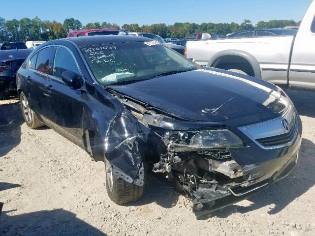 19UUA8F57CA040642 - 2012 ACURA TL BLACK photo 1