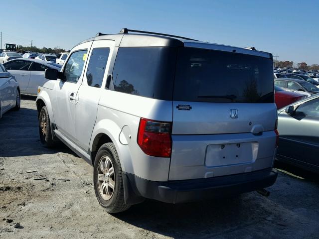 5J6YH187X6L009275 - 2006 HONDA ELEMENT EX GRAY photo 3