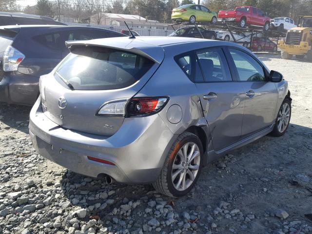 JM1BL1H66A1243161 - 2010 MAZDA 3 S SILVER photo 4