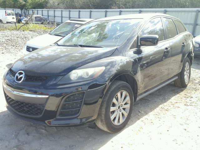 JM3ER2AM2B0393616 - 2011 MAZDA CX-7 BLACK photo 2