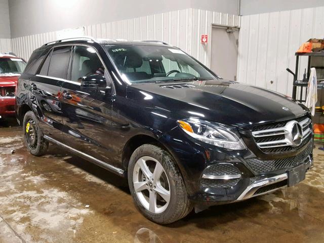 4JGDA5HB5HA987648 - 2017 MERCEDES-BENZ GLE 350 4M BLACK photo 1