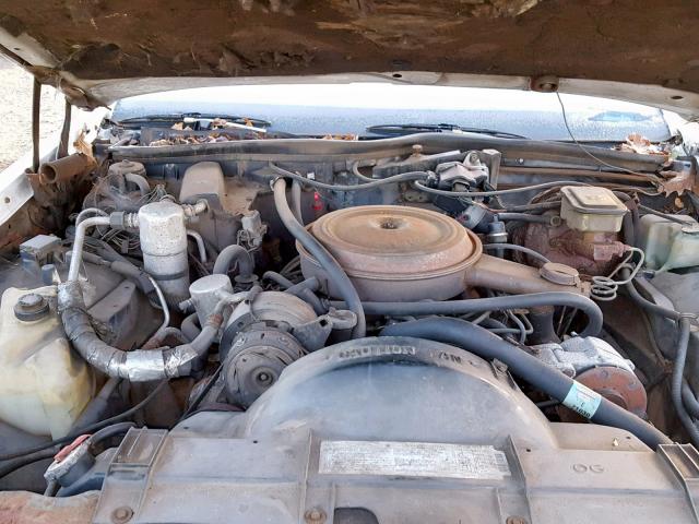 1G3BN37Y0FY370771 - 1985 OLDSMOBILE DELTA 88 R WHITE photo 7