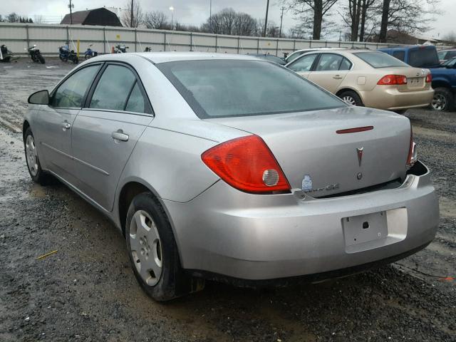 1G2ZF57B184218385 - 2008 PONTIAC G6 VALUE L SILVER photo 3