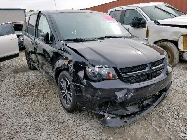 2C4RDGEG0KR618017 - 2019 DODGE GRAND CARA BLACK photo 1