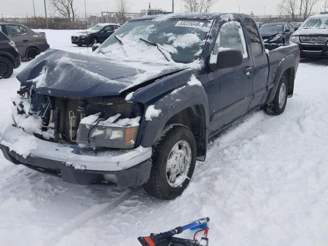 1GTCS19E678254397 - 2007 GMC CANYON BLUE photo 2