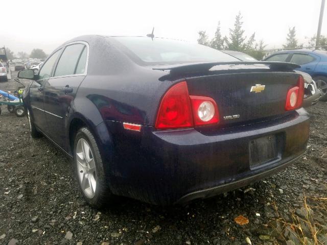 1G1ZB5E15BF305793 - 2011 CHEVROLET MALIBU LS BLUE photo 3