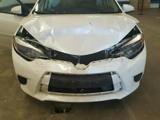 5YFBPRHEXFP201461 - 2015 TOYOTA COROLLA EC WHITE photo 7