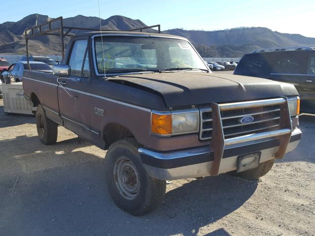 1FTHF26H7KPB55990 - 1989 FORD F250 TWO TONE photo 1