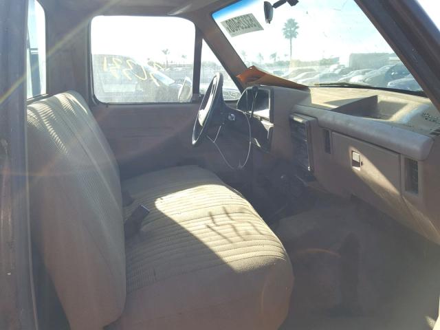 1FTHF26H7KPB55990 - 1989 FORD F250 TWO TONE photo 5