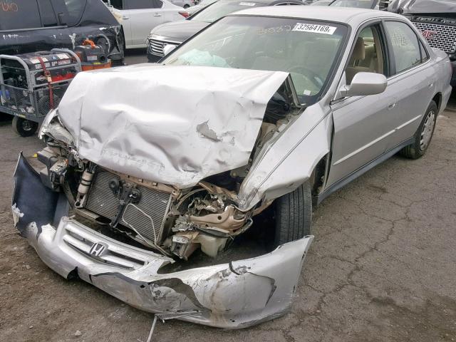 JHMCG56492C021042 - 2002 HONDA ACCORD LX SILVER photo 2