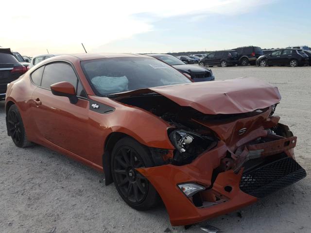 JF1ZNAA1XD2717642 - 2013 SCION FRS ORANGE photo 1