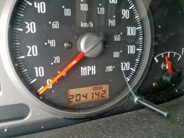 4S2CE58X224617929 - 2002 ISUZU AXIOM XS Gümüş foto 8