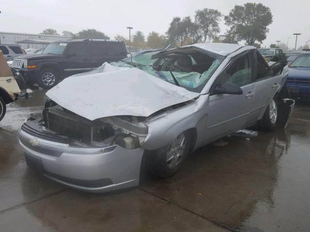 1G1ZT548X4F112456 - 2004 CHEVROLET MALIBU LS 银色 照片 2