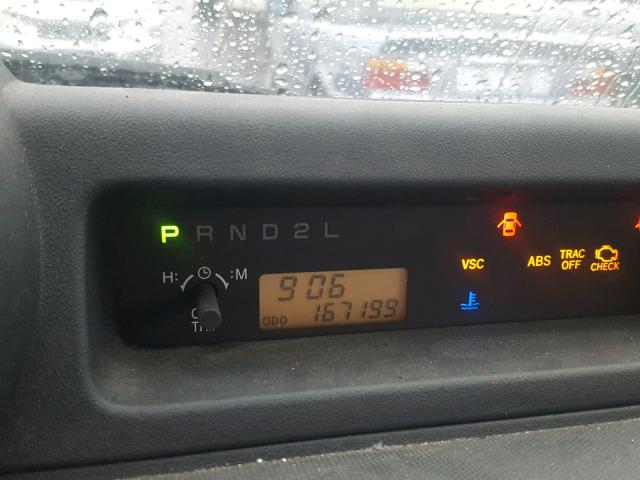 JTLKT324150198942 - 2005 TOYOTA SCION XB Сұр фото 8