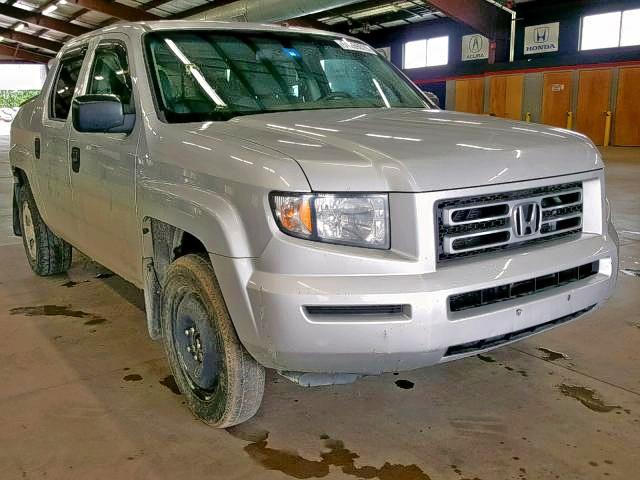 2HJYK16288H524236 - 2008 HONDA RIDGELINE SILVER photo 1