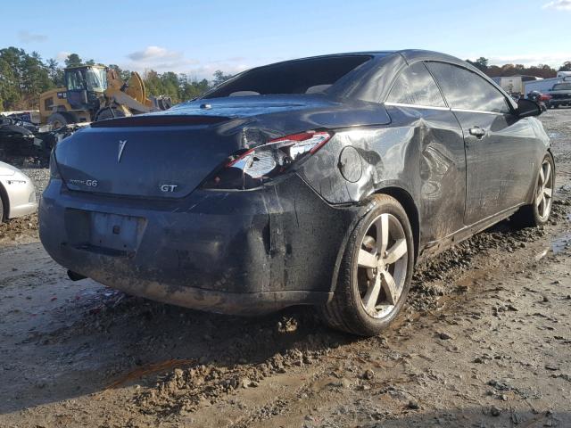 1G2ZH36NX74179367 - 2007 PONTIAC G6 GT BLACK photo 4