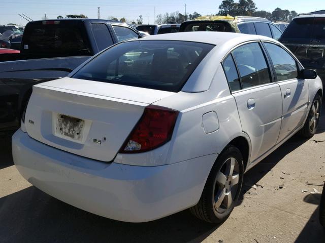1G8AL58B86Z160558 - 2006 SATURN ION LEVEL WHITE photo 4