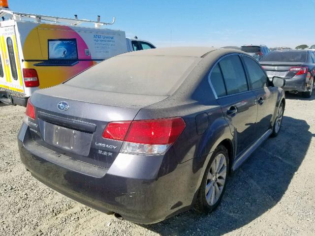 4S3BMDJ62A2226943 - 2010 SUBARU LEGACY 3.6 GRAY photo 4