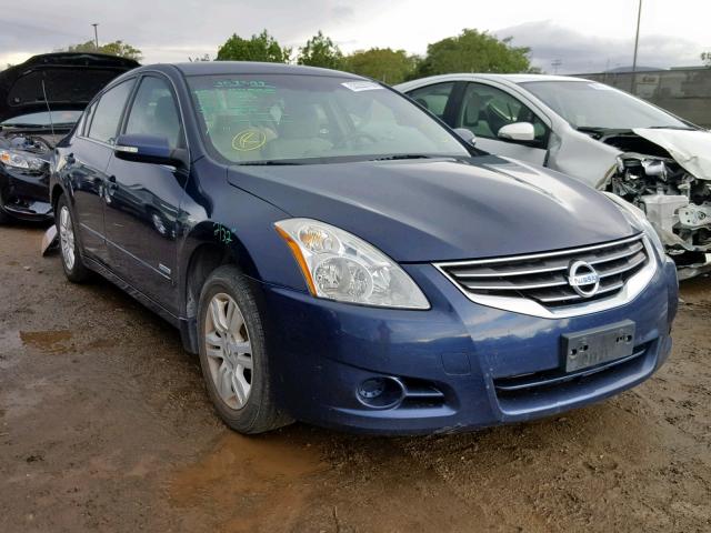 1N4CL2APXAC188608 - 2010 NISSAN ALTIMA HYB BLUE photo 1