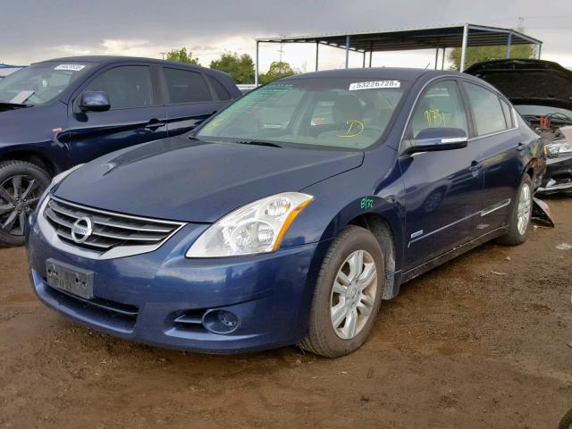 1N4CL2APXAC188608 - 2010 NISSAN ALTIMA HYB BLUE photo 2