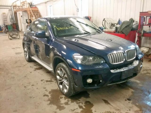 5UXFG8C52CL590036 - 2012 BMW X6 XDRIVE5 BLUE photo 1