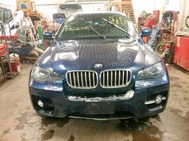 5UXFG8C52CL590036 - 2012 BMW X6 XDRIVE5 ლურჯი ფოტო 9